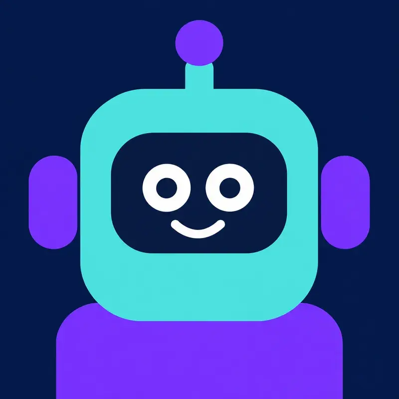 Illustration of James the Bot, a friendly robot